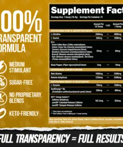 SH Pre SupplementFacts