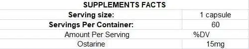 eng pm Bio Enhancement Ostarine 15 mg 60 caps 4324 2