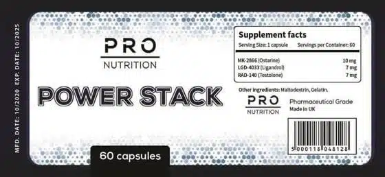 Pro Nutrition Power Stack 60 caps