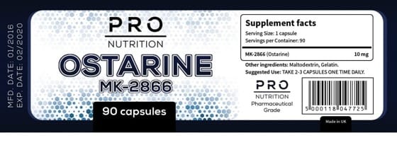 Pro Ostarine 90 caps