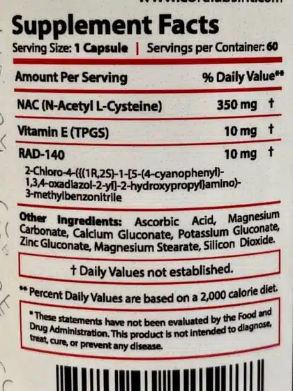 eng pm RAD 140 PRO 10mg 60 capsule 2353 2