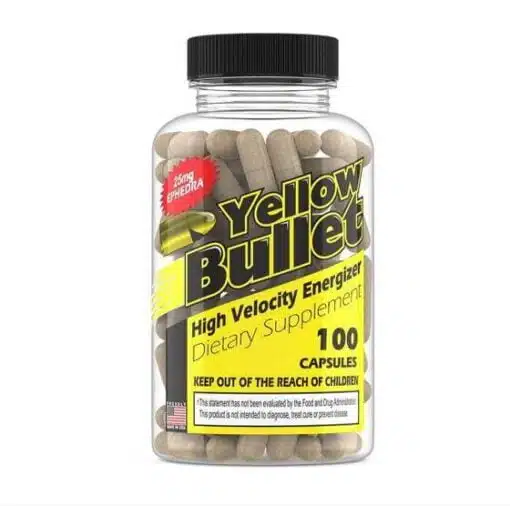 eng pm Yellow Bullet 100 capsules Capsules transparentes 5073 1