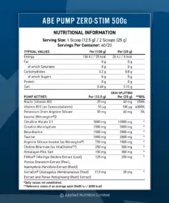 ABEPumpStim Free500g Nutritional