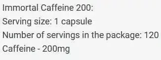 eng pm Immortal Caféine 200 mg 120 gélules 4819 2