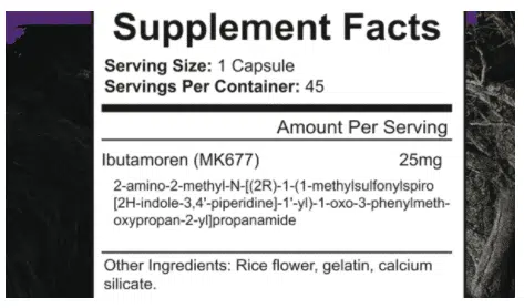 eng pm Lawless Ibuta HGH MK 677 45 caps 25mg 3379 2