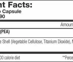 eng pm SNS PEA Relief Palmitoylethanolamide 90 caps 5047 2