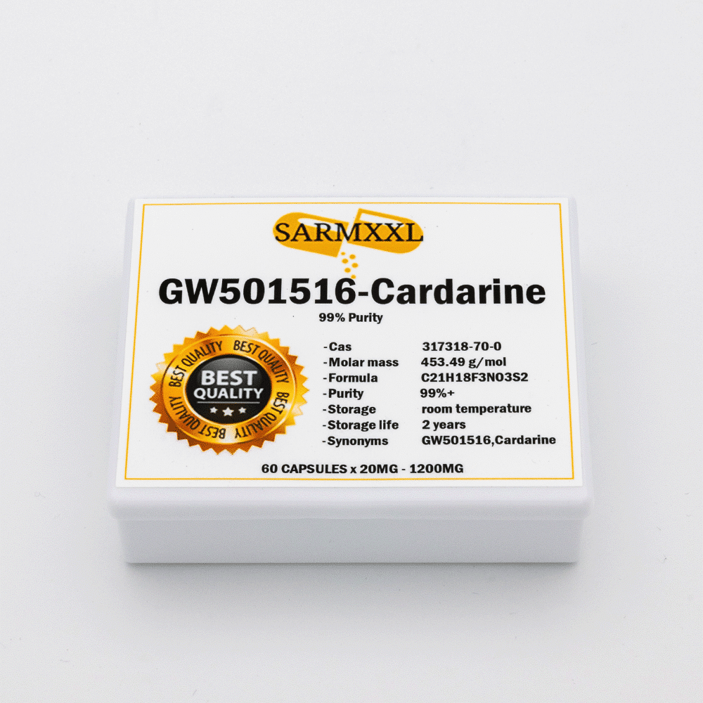 Cardarine (GW501516) capsules 60x20mg – XXL