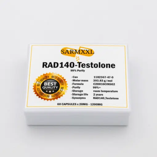 Cápsula RAD 140 de 1200 mg