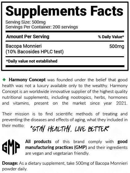 eng pm Harmony Bacopa Monnieri 100g 5328 2