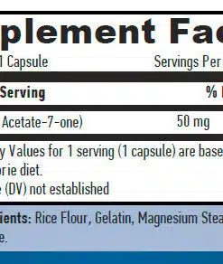 esp pm 7 Keto DHEA 50 mg 60 cápsulas 1098 2