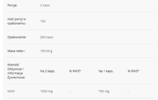 eng pm 7N MSM 750mg 200 caps 3745 2
