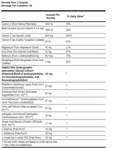 esp pm Air Defense Immune Booster 90 cápsulas 1239 2