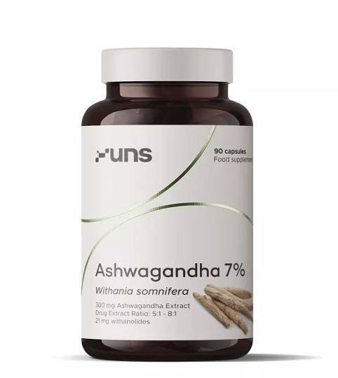 Extracto de Ashwagandha 7% 90 cáps.