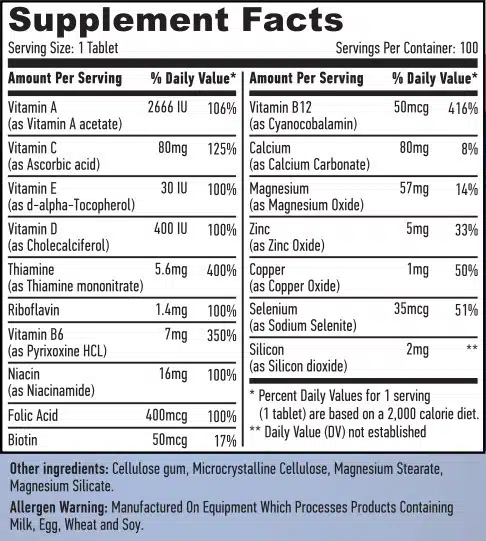 fr pm Multivitamines de base pour adultes 100 gélules 1101 2