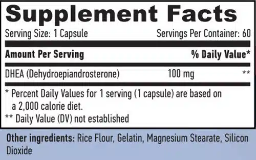 eng pm DHEA 100mg 60 caps 1235 2