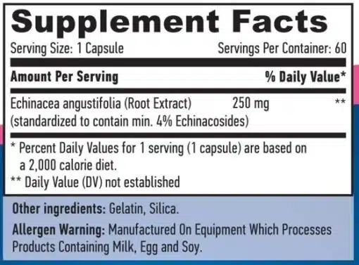 eng pm Echinacea 250mg 60 caps 1018 2
