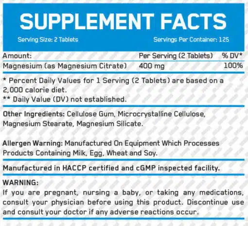 eng pm Everbuild Magnesium 200mg 250 caps 3538 2