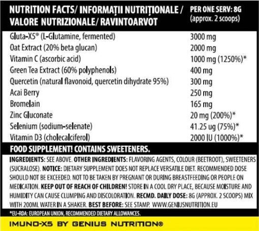 ita pm Genius Imuno X5 240g 4012 2