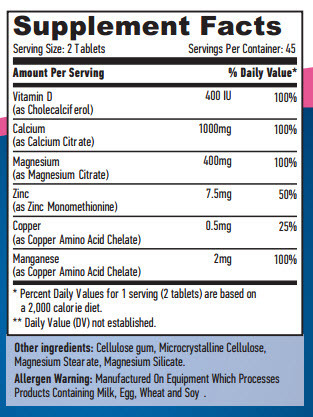 ita pm Haya Cal Mag Zinc 90 caps 1980 2