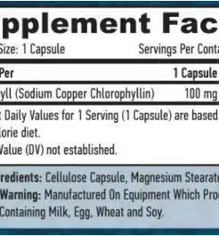 esp pm Haya Clorofila 100mg 90 cápsulas 3787 2