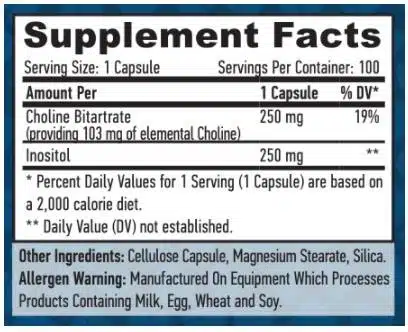 eng pm Haya Colina e Insositolo 500 mg 100 capsule 3831 2