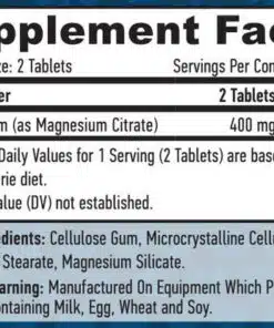 eng pm Haya Magnesium Citrate 200 mg 250 caps 3990 2