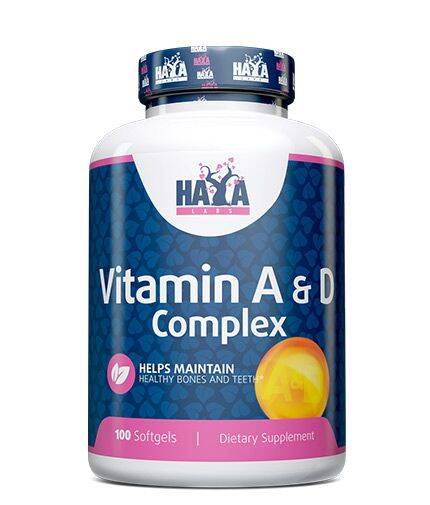 Haya Complexe de vitamines A et D 100 gélules