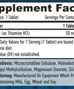 nld pm Haya Vitamine B 1 Thiamine 100 tabletten 4132 2