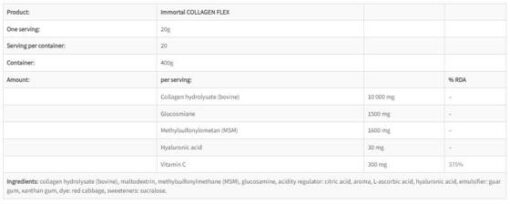 eng pm Immortal Collagen Flex 400g 4690 2