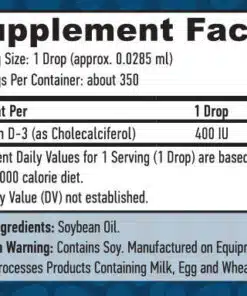 fra pm Vitamine D3 liquide 400 UI 2928 2