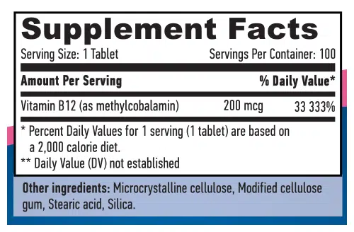 eng pm Méthyl B 12 200 mcg 100 gélules 2340 2