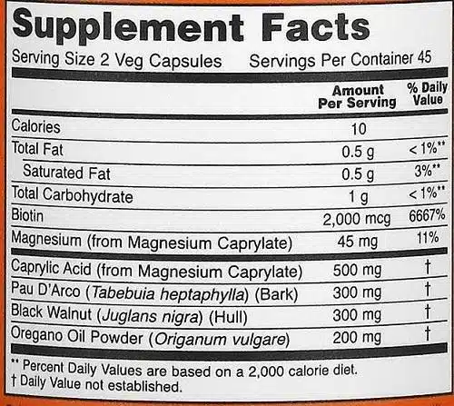 eng pm NowFoods Candida Support 90 caps 3888 2