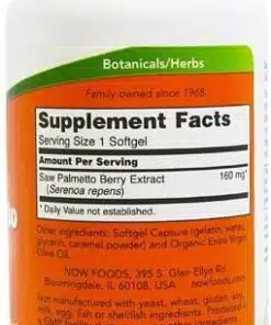 eng pm NowFoods Saw Palmetto Extract 120 caps 4340 2