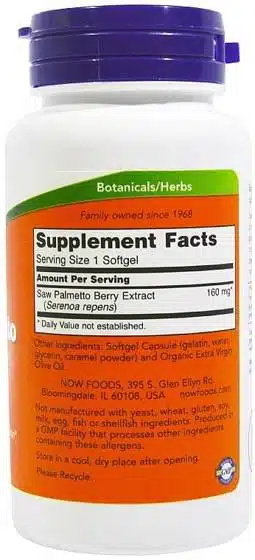 eng pm NowFoods Saw Palmetto Extract 120 caps 4340 2