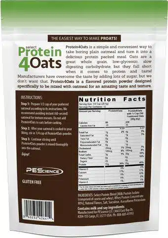 eng pm Select Protein 4Oats 246g 3418 2