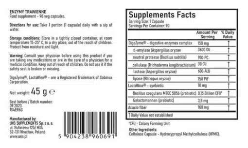 fr pm UNS Enzymes digestives 60 gélules 3652 2