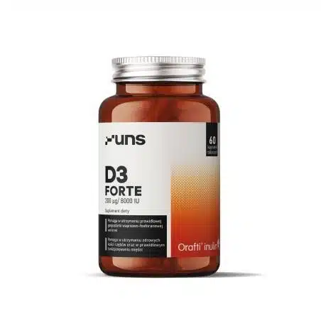 spa pm UNS Vitamina D3 Forte 60 cápsulas 8000 UI 3703 1