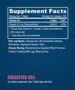 eng pm Vitamin D 3 5 000 IU 250 caps 3453 2