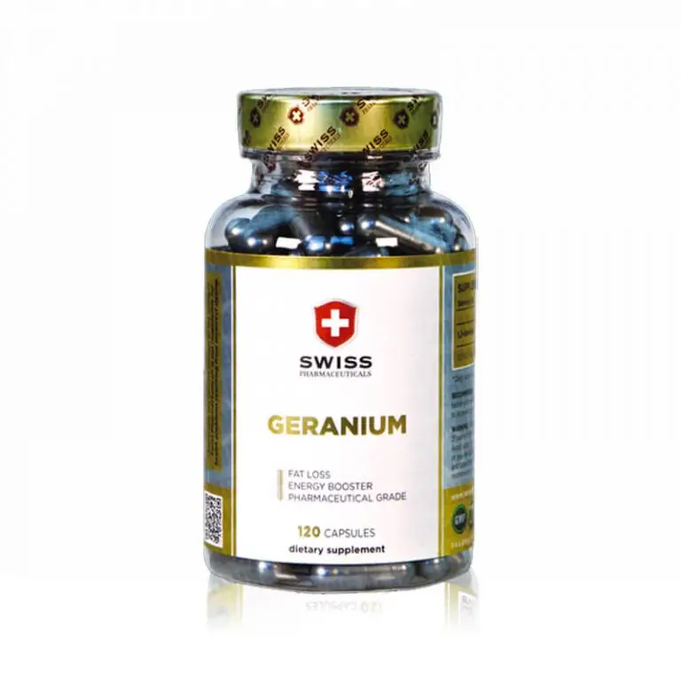 Swiss Pharmaceuticals Geranium DMAA 120 tablets