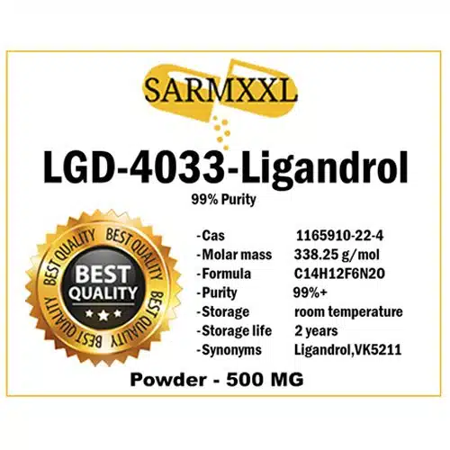 wwwsarmxxlcom Ligandrol LGD4033 powder 500mg