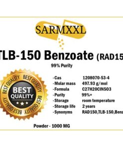 wwwsarmxxlcom TLB 150 Benzoate RAD150 powder 1000mg