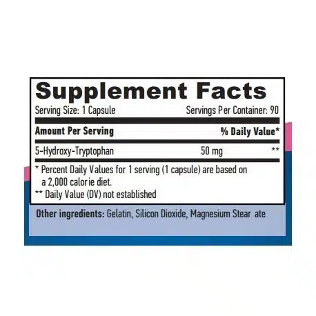 esp pm 5 HTP Liberación prolongada 50 mg 90 cápsulas 1831 2