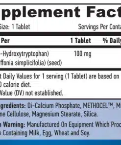 eng pm 5 htp Time Release 100 mg 60 caps 922 2