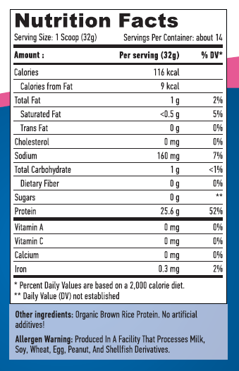 eng pm Całkowicie naturalne białko ryżowe 454g 2665 2