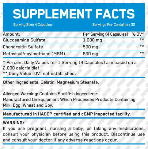 eng pm EB Glucosamine Chondroitin MSM 120 Caps 4495 2