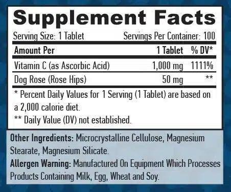 eng pm Haya High Potency Vitamin C 1000 mg 100 caps 3986 2