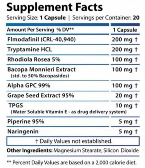 eng pm NZT Ultimate 20 caps Eugeroic King 2238 2