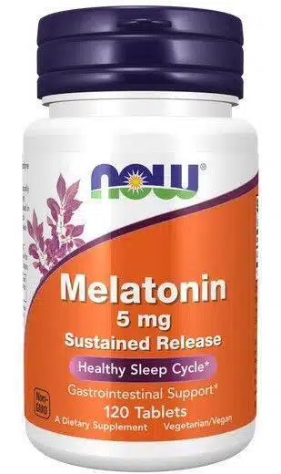 eng pm Now Foods Mélatonine 5 mg 120 comprimés 4683 1