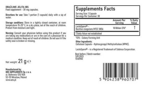 eng pm UNS Probiotica 10 miljard 30 caps 3657 2