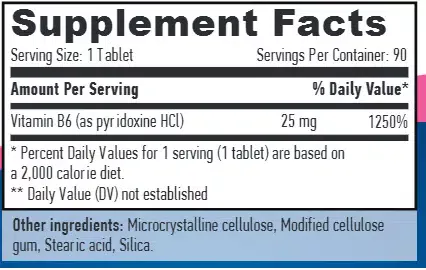 eng pm Vitamin B6 90 caps 1145 2